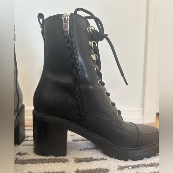 Marc Fisher Platform Combat Boots - Picture 4 of 6
